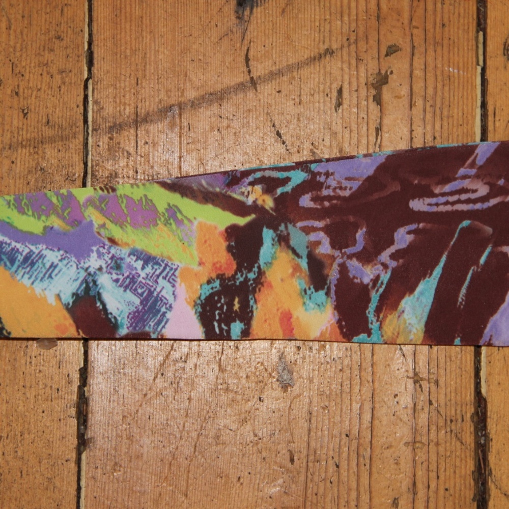 Violet Love safari print headband